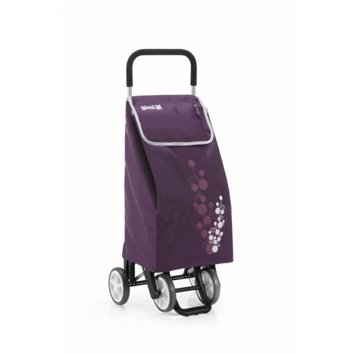 Gimi Twin nákupný vozík fialový
